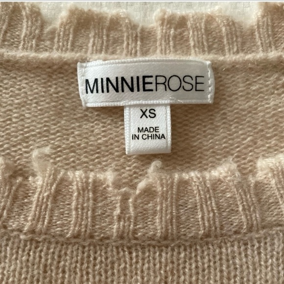 Minnie Rose Cashmere Crewneck - Picture 4 of 6